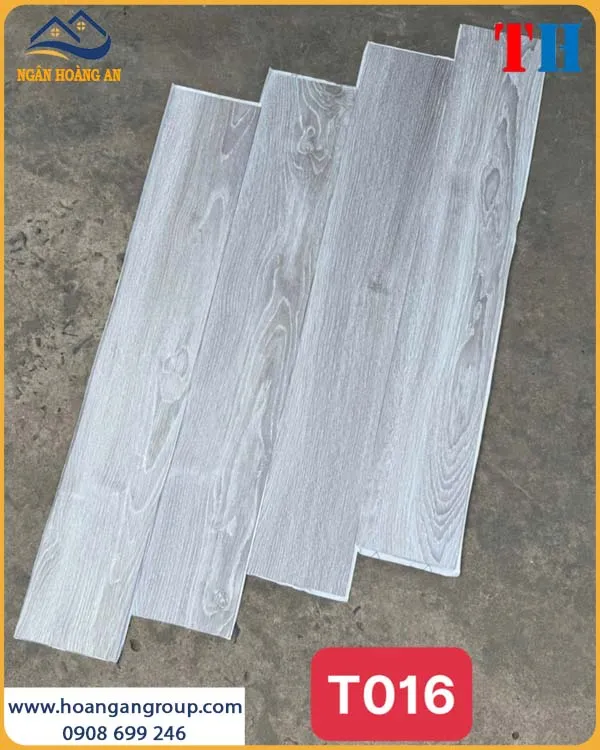 Sàn Nhựa Vinyl Giả Gỗ Có Keo Sẵn THFLoor TH016  Dày 1.8mm